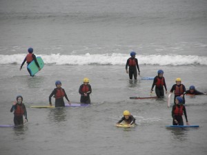 Colaiste Uisce surfing