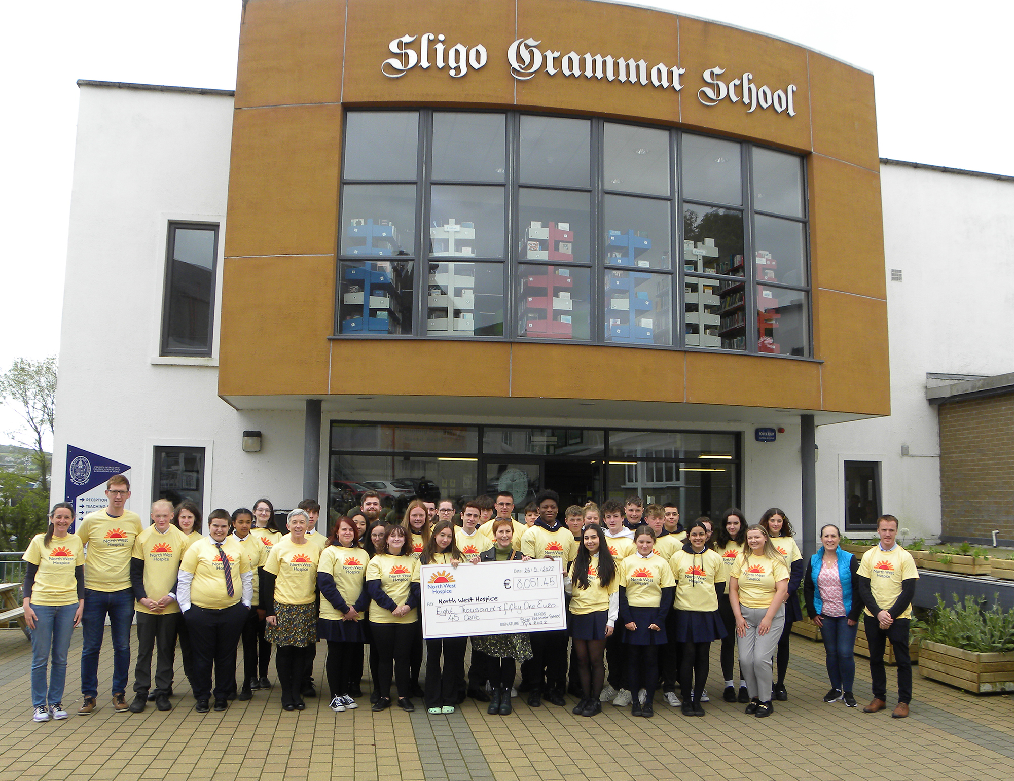 €8,051 Raised for North West Hospice