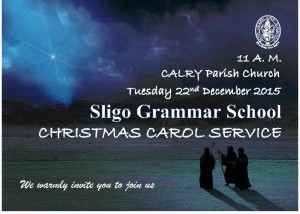 Sligo Grammar School Carol Service 2015